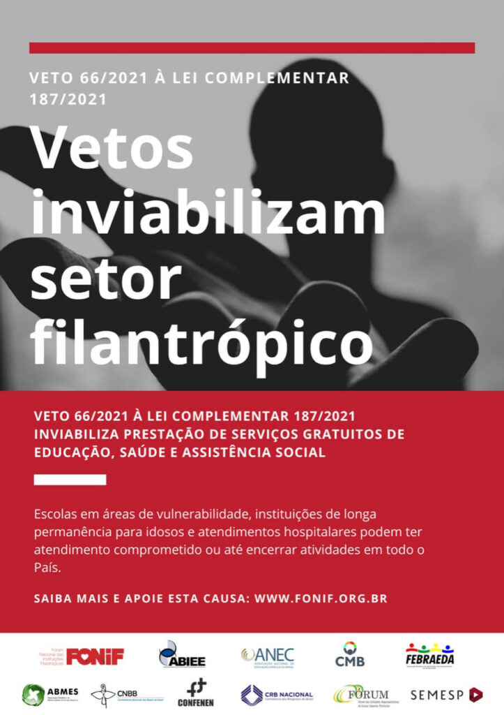Vetos no setor filantropico